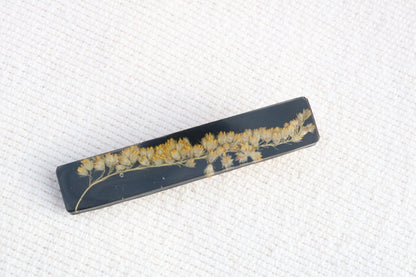 Goldenrod hair clip